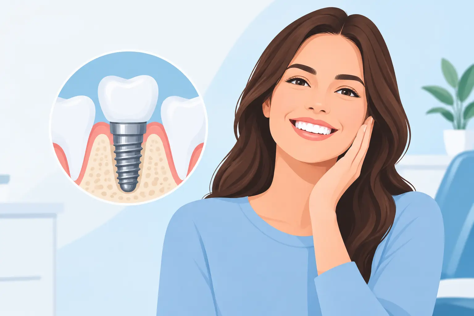 Implantes dentales para sonreír sin miedo