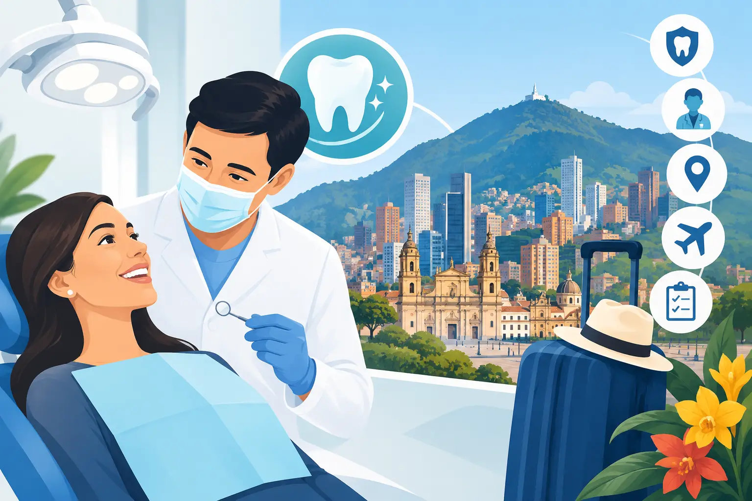 Turismo dental en Bogotá Colombia: qué evaluar